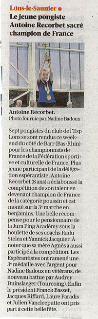 Article-Esp-3 Championnat de France FSCF - 2025